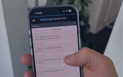 Sådan understøttes Half Double-metoden i ProjectFlow